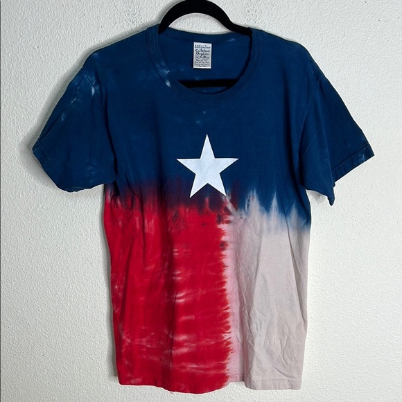 Patagonia Other - SOS from Texas Red, White, and Blue Tie-Dye Shirt Size Medium